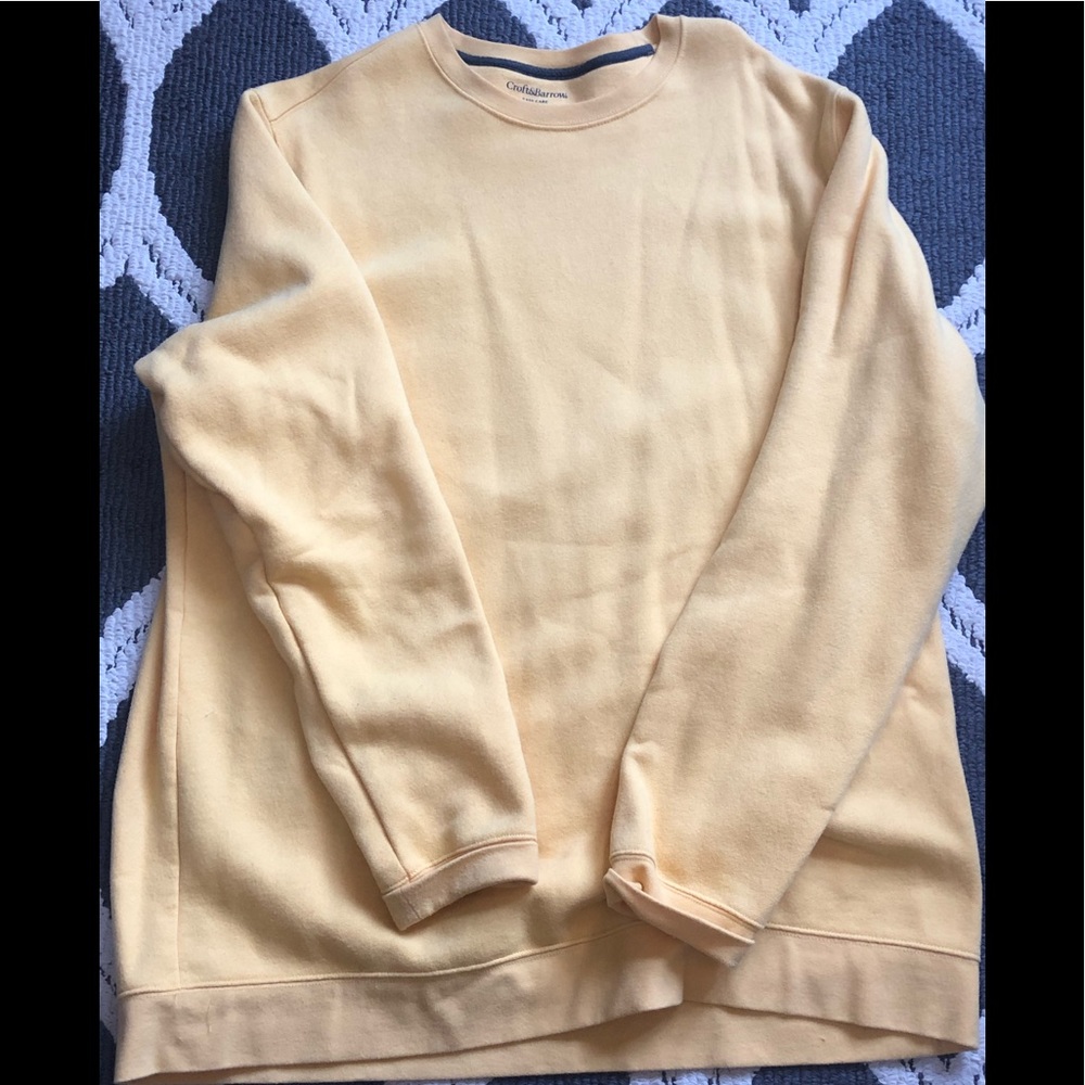 Sunshine yellow sweatshirt